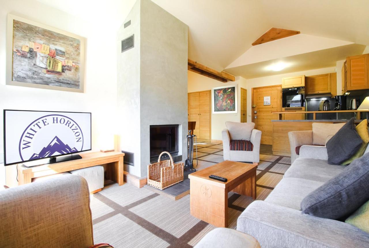 Exceptional 3 Bed Penthouse With Fireplace And Stunning Views Flaine Esterno foto