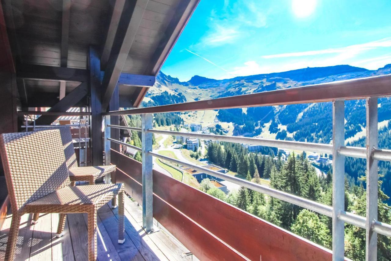 Exceptional 3 Bed Penthouse With Fireplace And Stunning Views Flaine Esterno foto