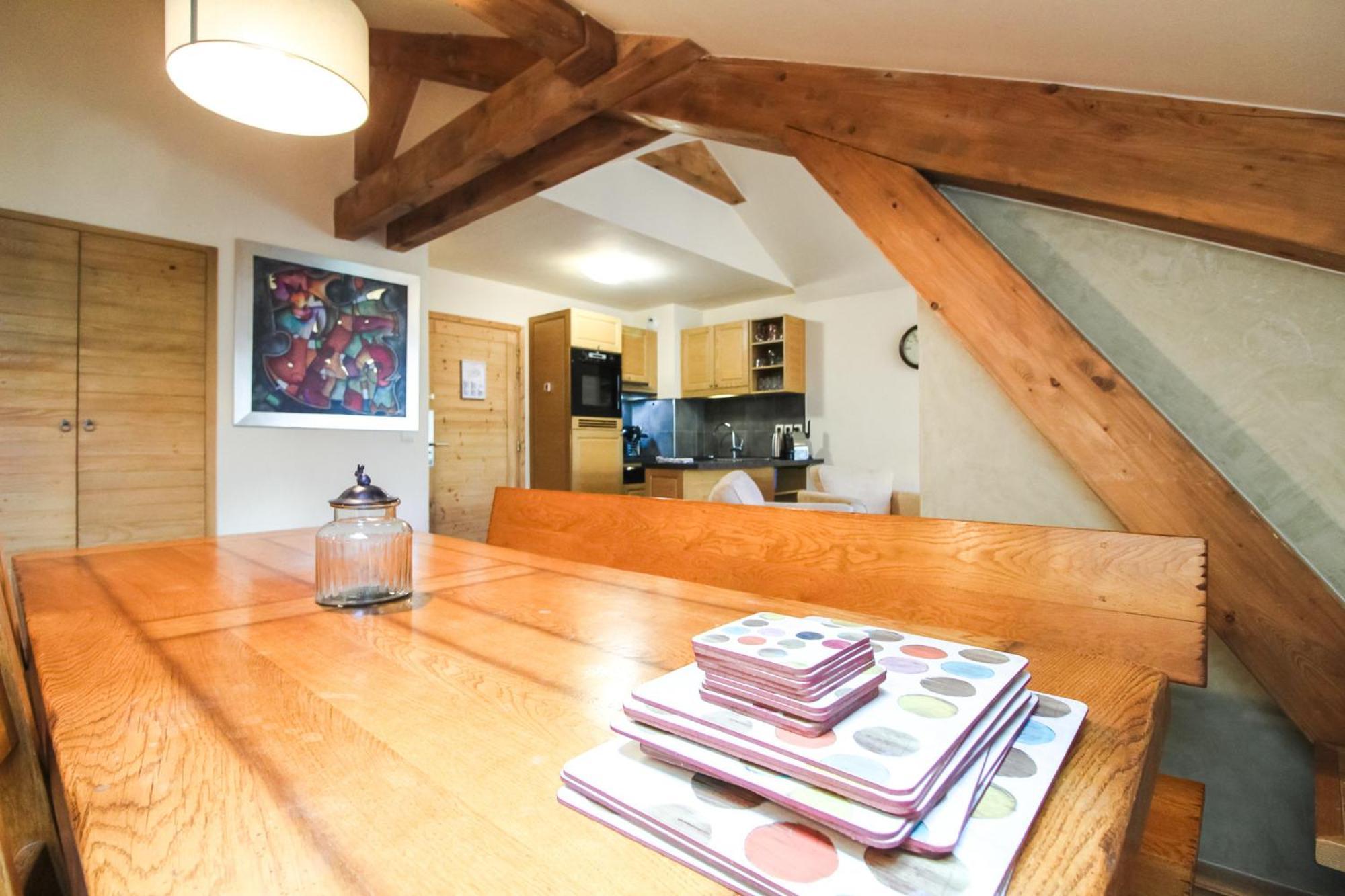 Exceptional 3 Bed Penthouse With Fireplace And Stunning Views Flaine Esterno foto