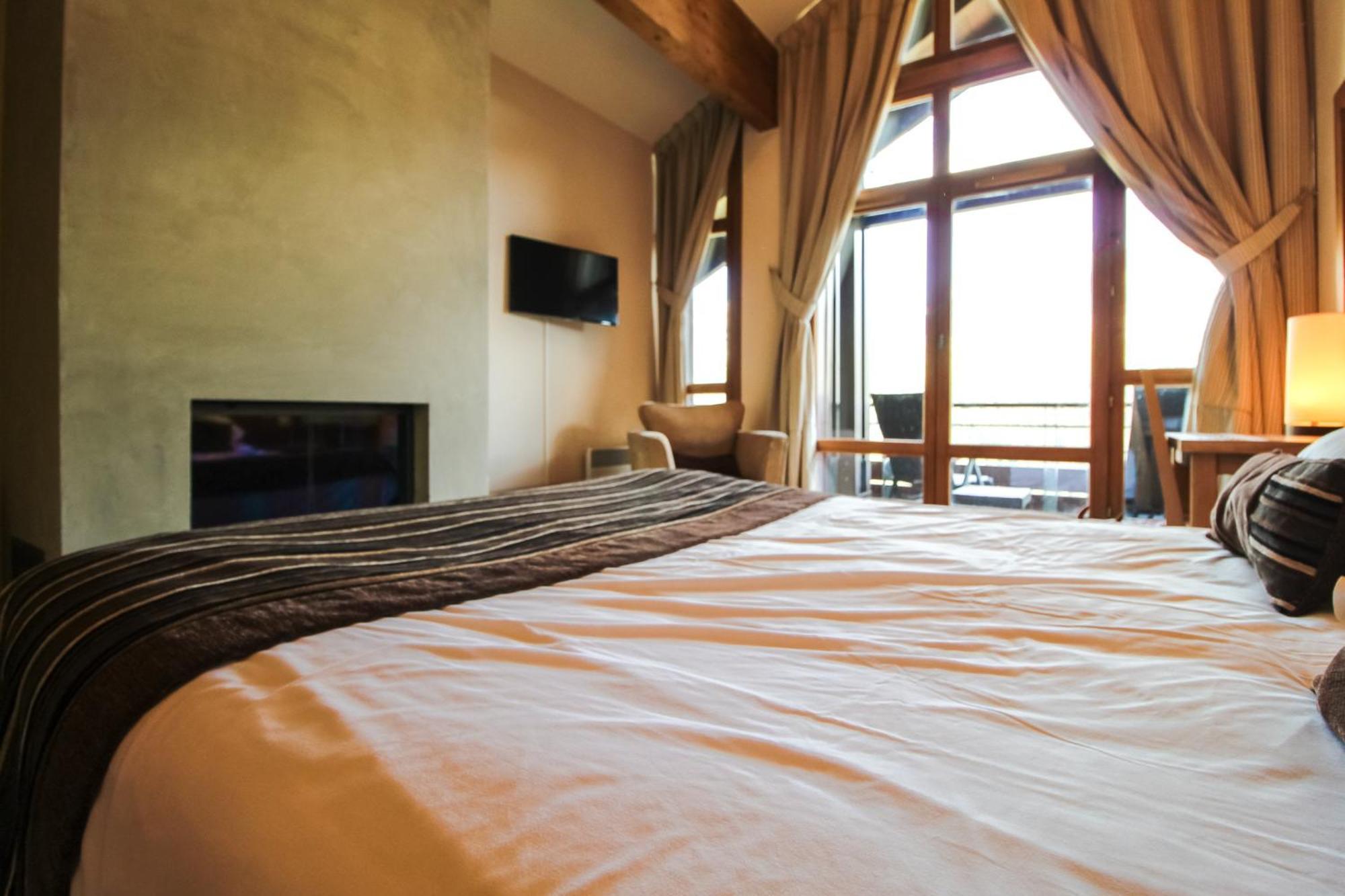 Exceptional 3 Bed Penthouse With Fireplace And Stunning Views Flaine Esterno foto