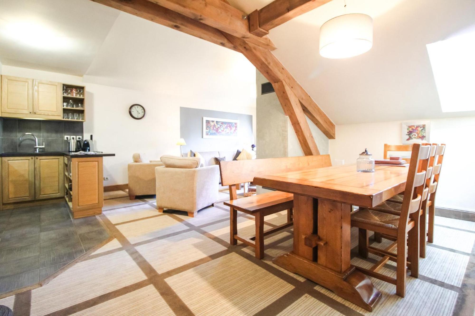 Exceptional 3 Bed Penthouse With Fireplace And Stunning Views Flaine Esterno foto