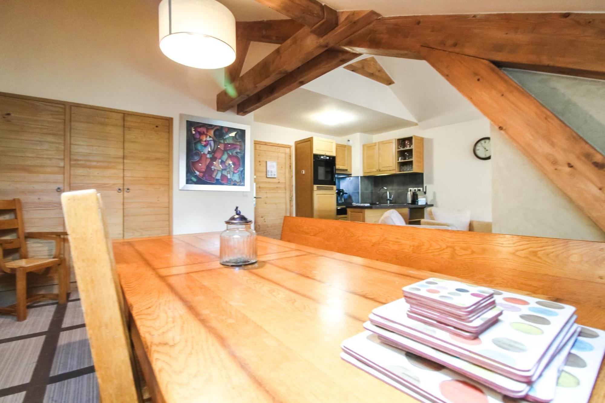 Exceptional 3 Bed Penthouse With Fireplace And Stunning Views Flaine Esterno foto