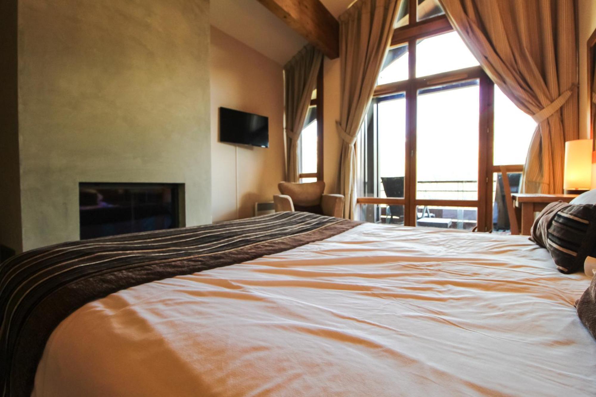 Exceptional 3 Bed Penthouse With Fireplace And Stunning Views Flaine Esterno foto