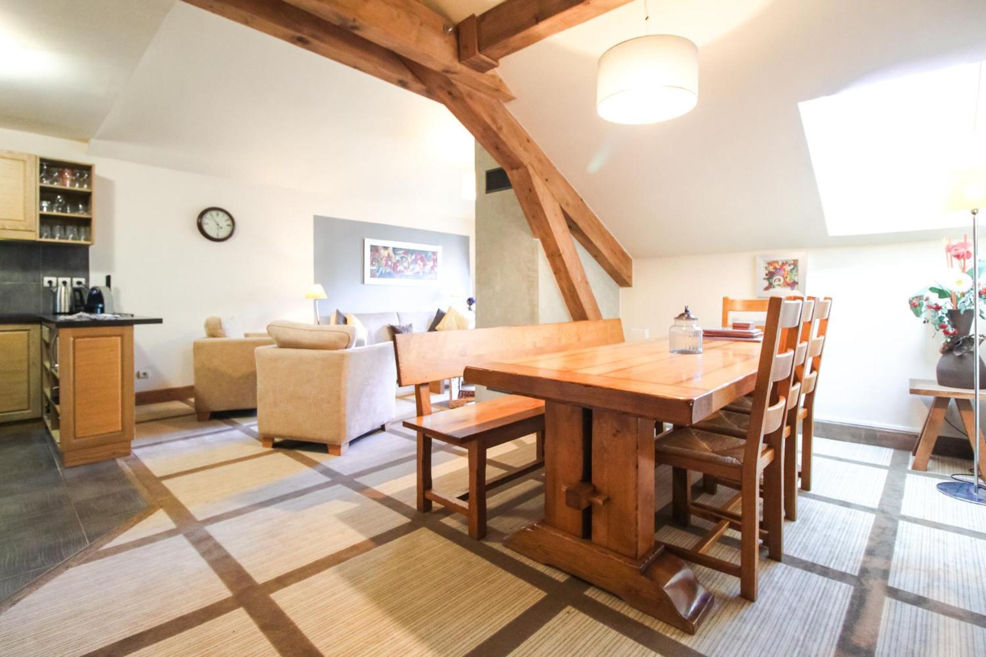 Exceptional 3 Bed Penthouse With Fireplace And Stunning Views Flaine Esterno foto
