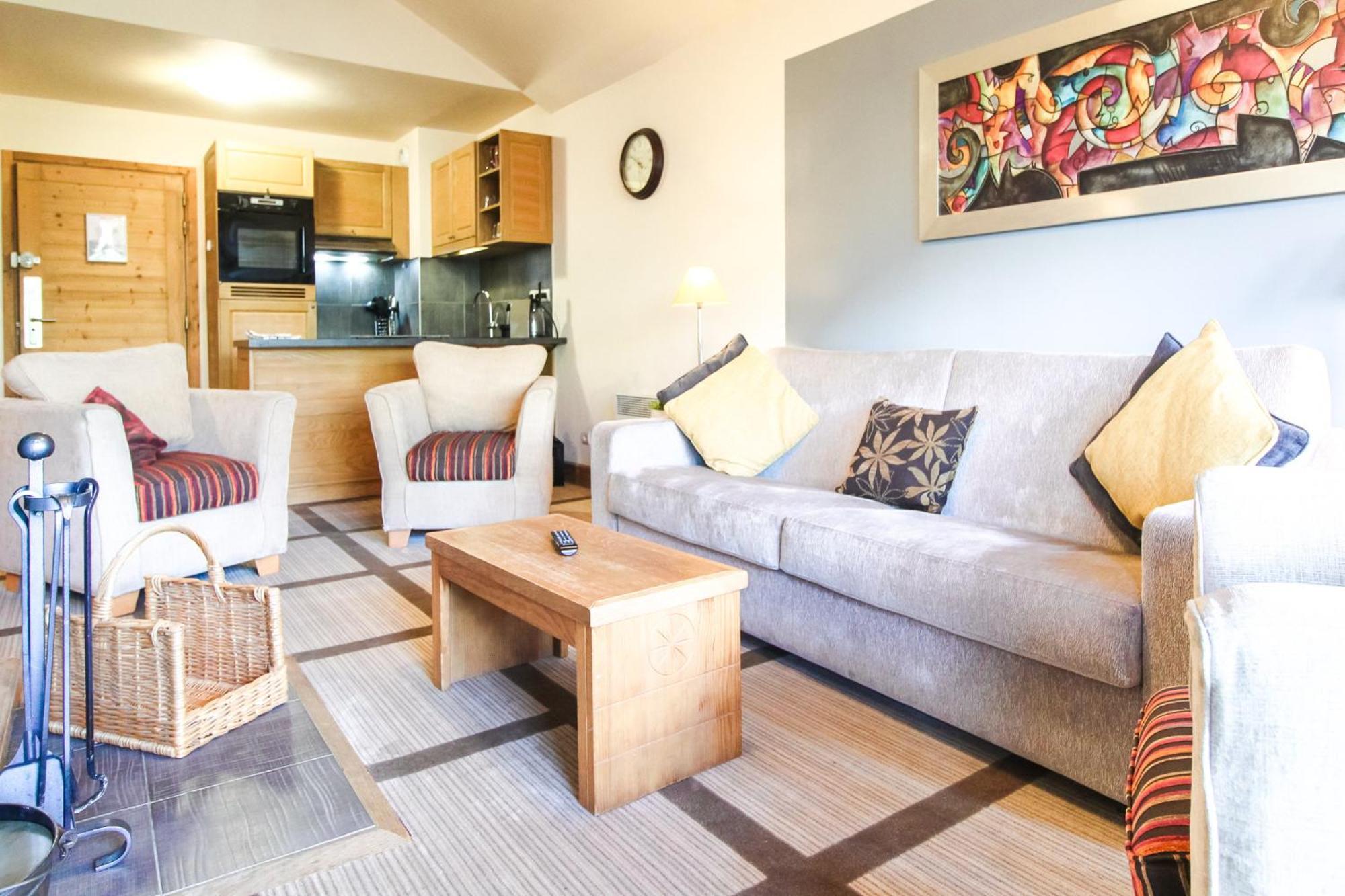 Exceptional 3 Bed Penthouse With Fireplace And Stunning Views Flaine Esterno foto