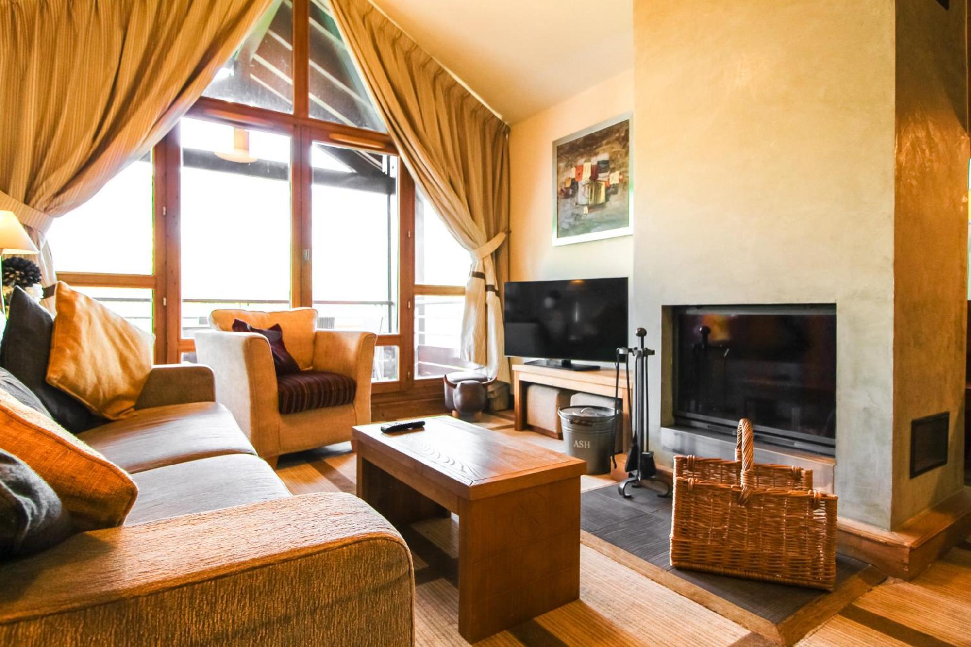 Exceptional 3 Bed Penthouse With Fireplace And Stunning Views Flaine Esterno foto