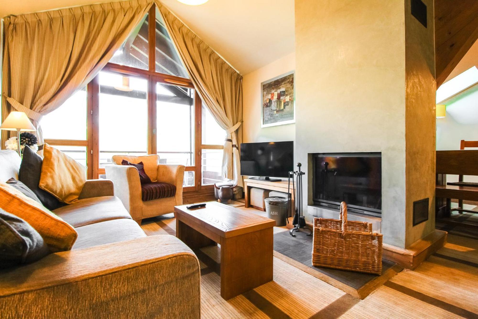 Exceptional 3 Bed Penthouse With Fireplace And Stunning Views Flaine Esterno foto