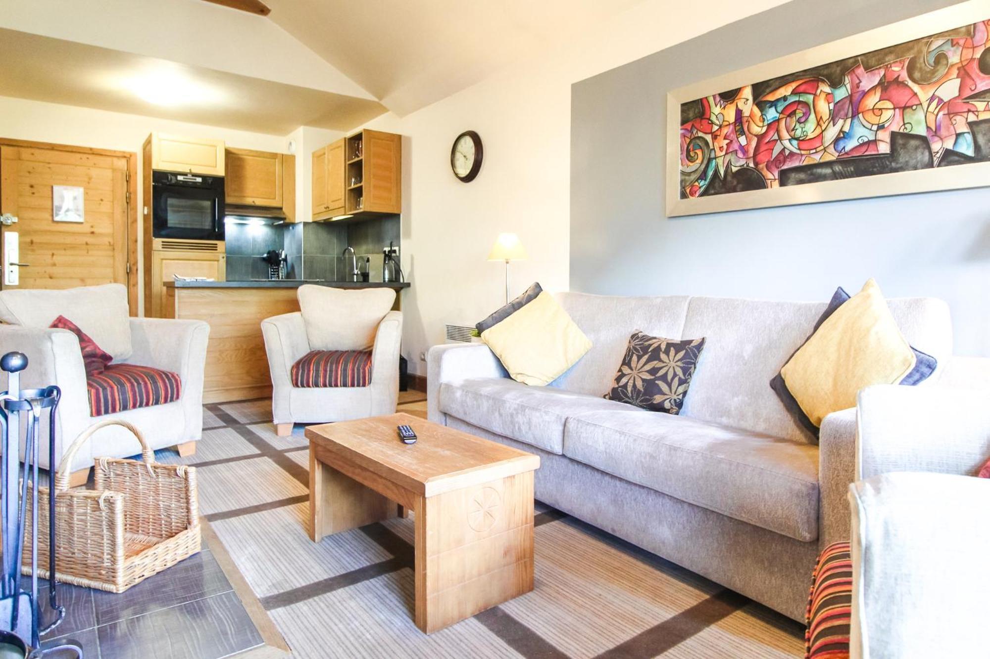 Exceptional 3 Bed Penthouse With Fireplace And Stunning Views Flaine Esterno foto