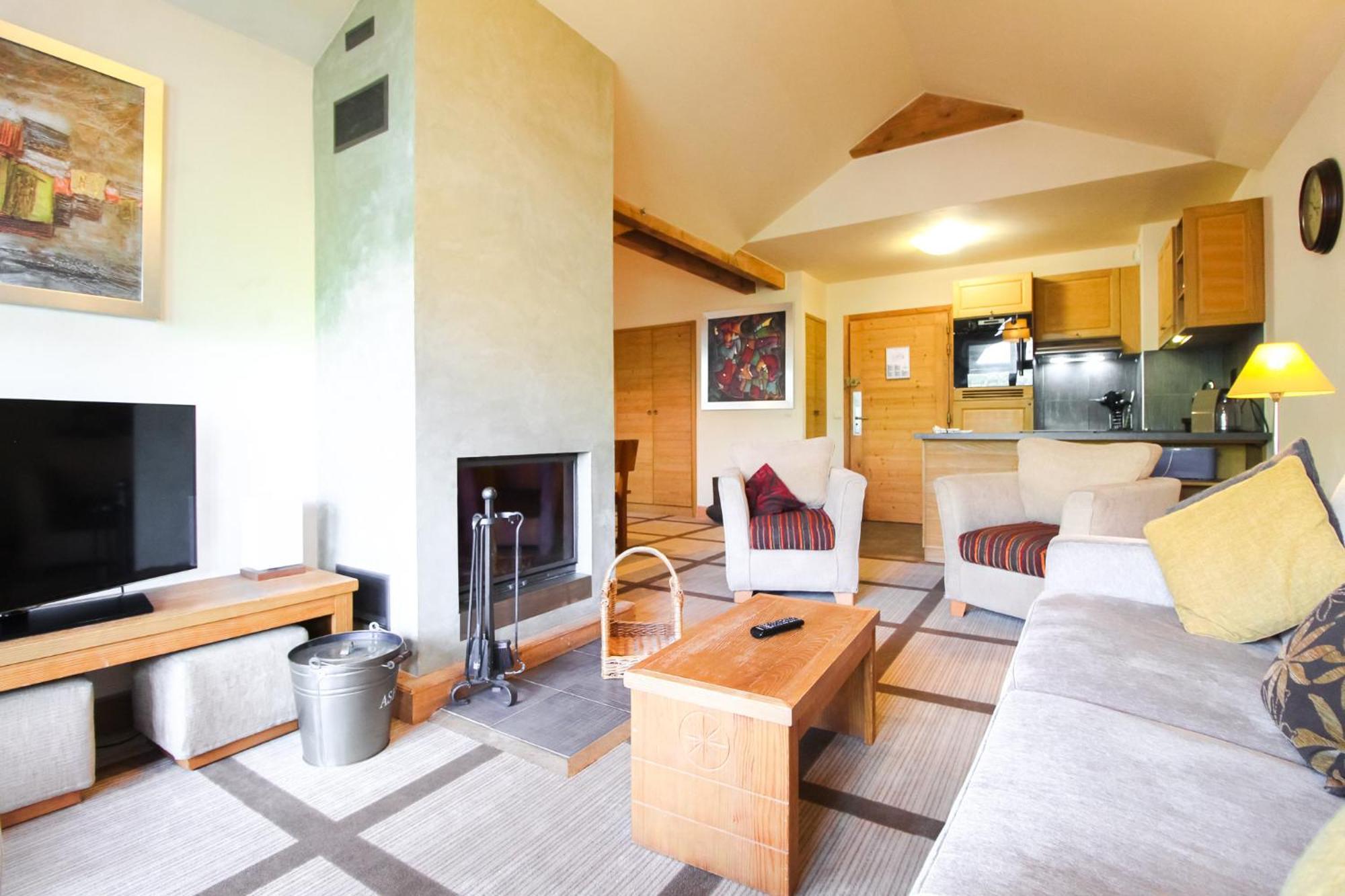 Exceptional 3 Bed Penthouse With Fireplace And Stunning Views Flaine Esterno foto