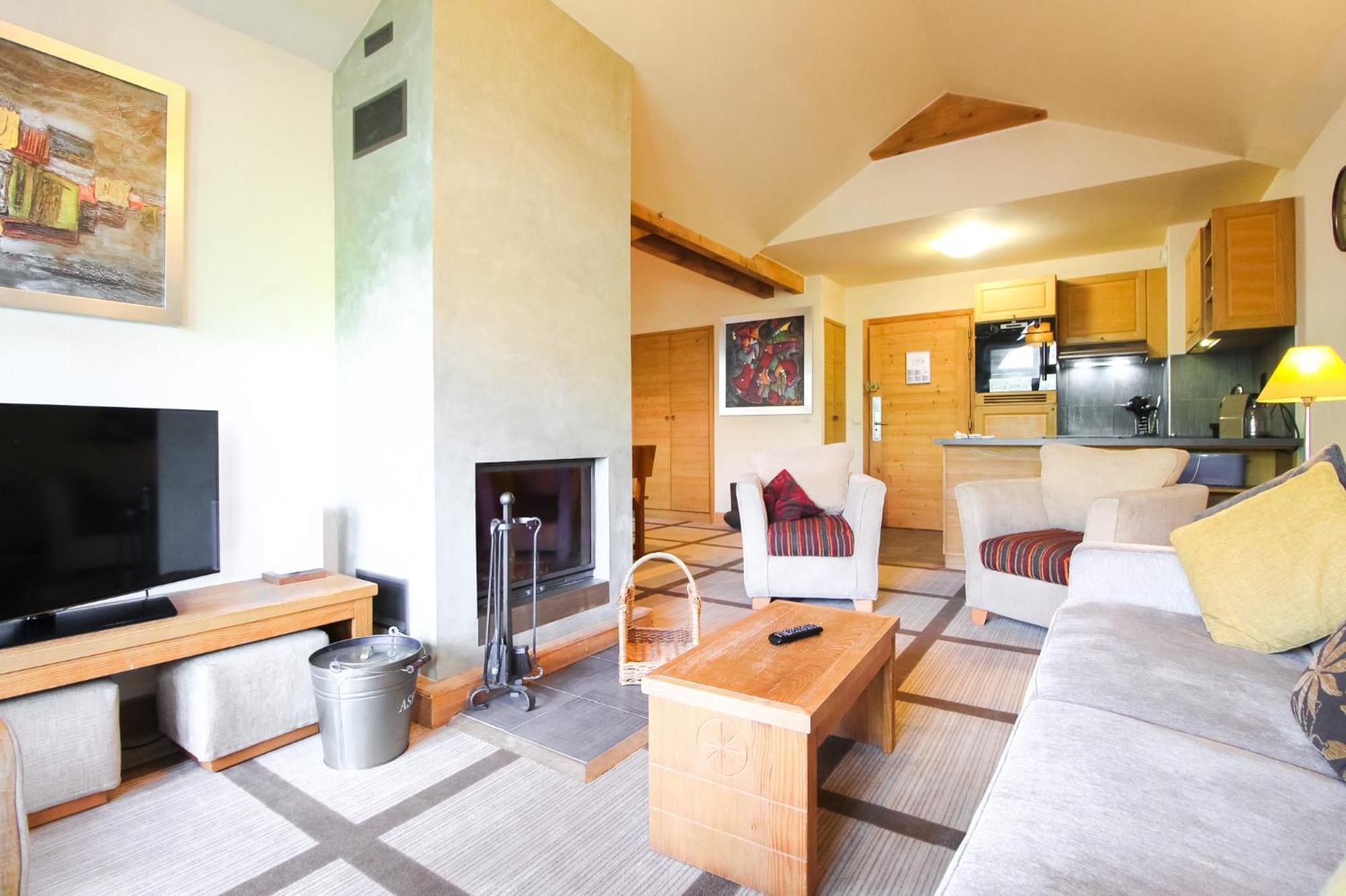 Exceptional 3 Bed Penthouse With Fireplace And Stunning Views Flaine Esterno foto