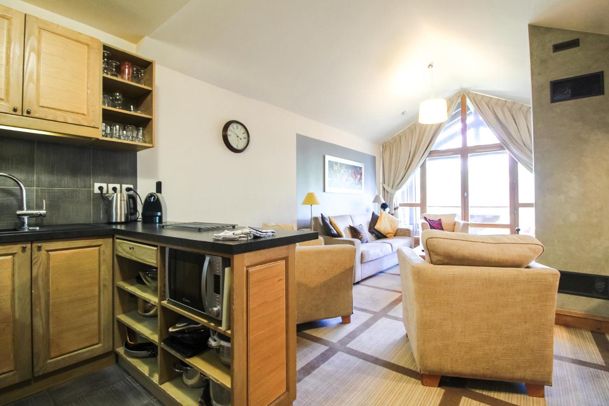 Exceptional 3 Bed Penthouse With Fireplace And Stunning Views Flaine Esterno foto