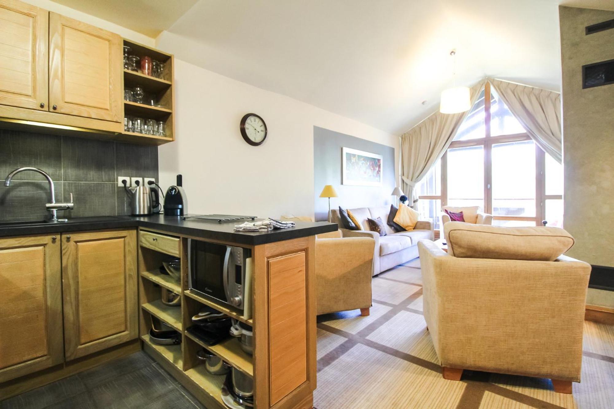 Exceptional 3 Bed Penthouse With Fireplace And Stunning Views Flaine Esterno foto