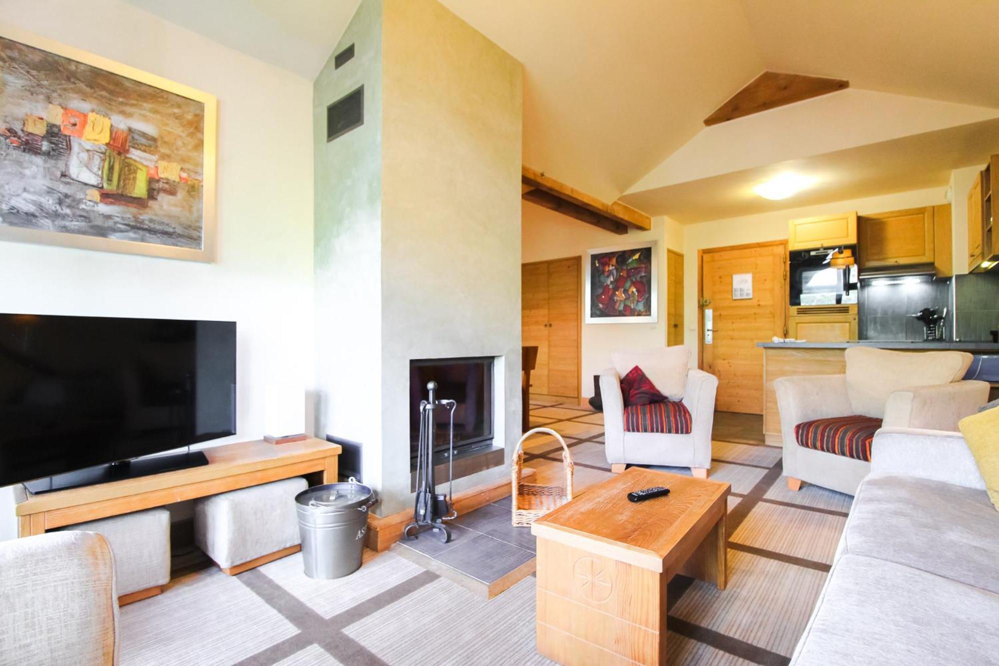 Exceptional 3 Bed Penthouse With Fireplace And Stunning Views Flaine Esterno foto