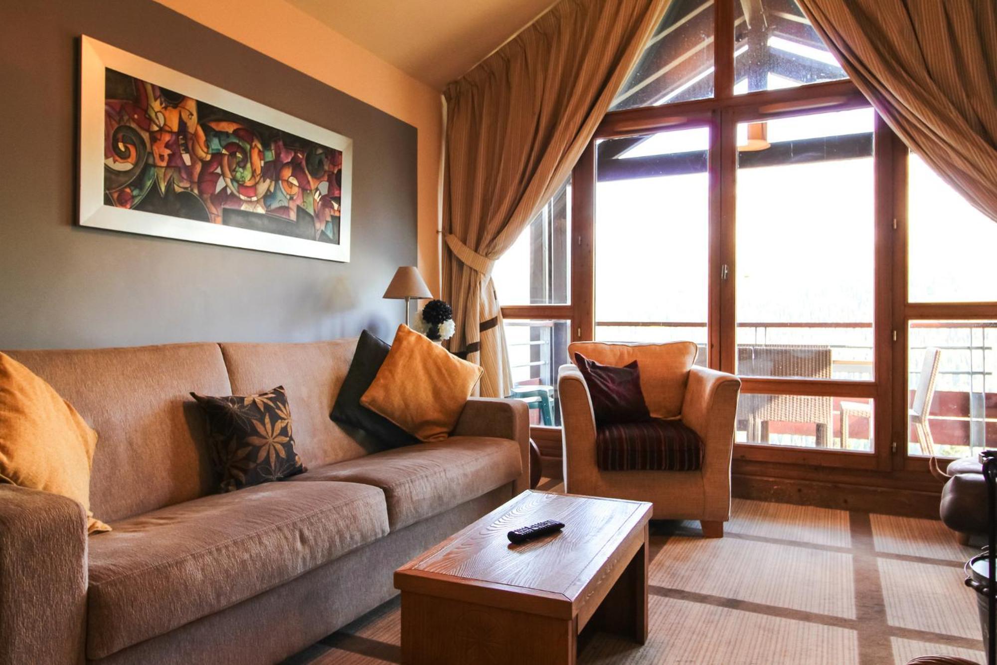 Exceptional 3 Bed Penthouse With Fireplace And Stunning Views Flaine Esterno foto